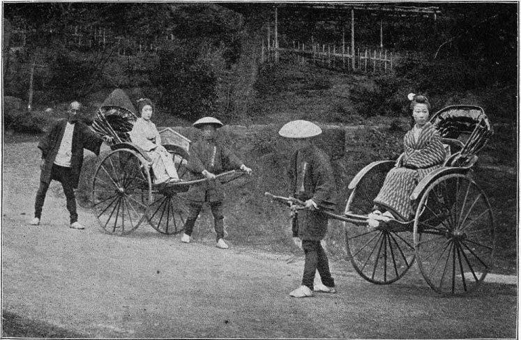 日本の人力車（1897年）