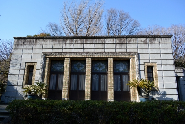 旧渋沢庭園 青淵文庫