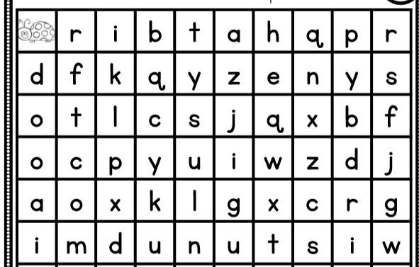英語アルファベト迷路ランダム the alphabet maze7-1