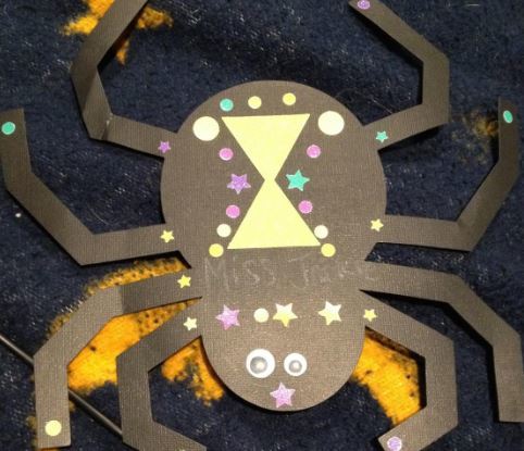 ハロウィン教室飾り付け用クモhalloween spider