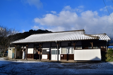 雪の日の蔵宿駅(4)