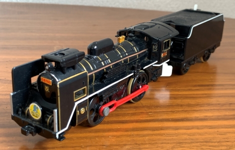 プラレール「SLやまぐち号」をHOゲージ化する （１） - 鉄道と模型趣味 