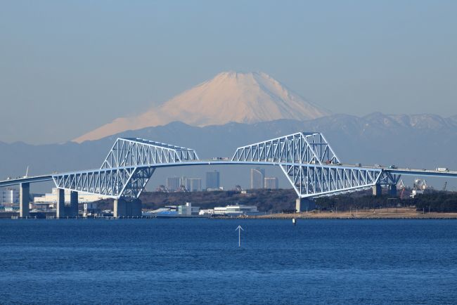 5Z2A2994 富士山と東京ゲートブリッジSS