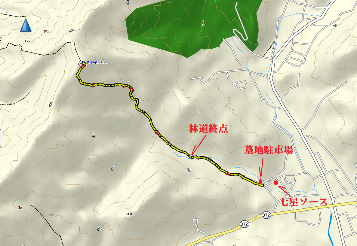 2020西光寺山/地図