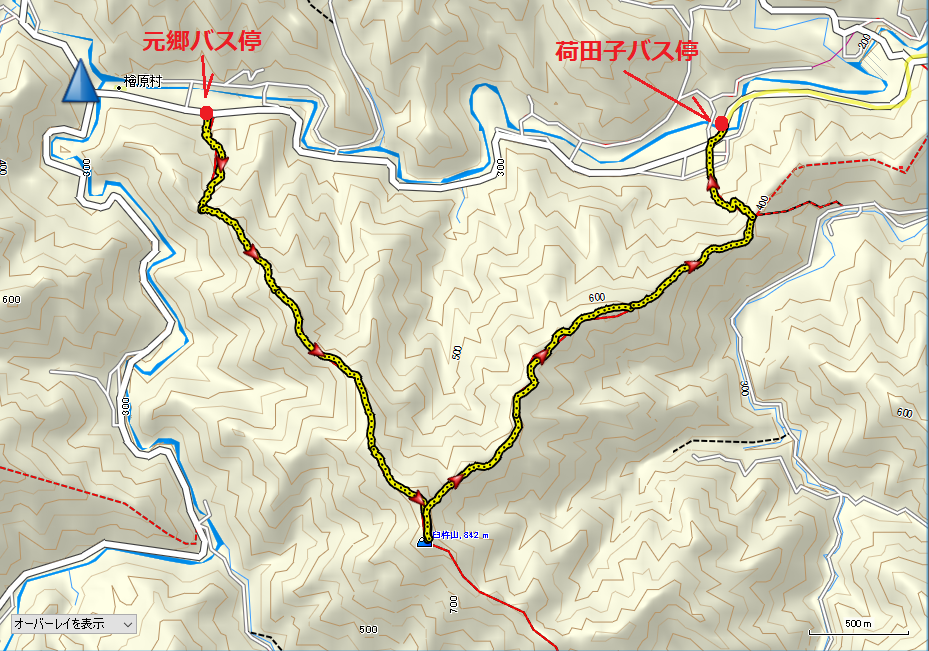 2020臼杵山/地図