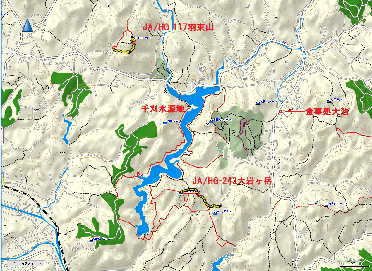 2020羽束山/全体地図