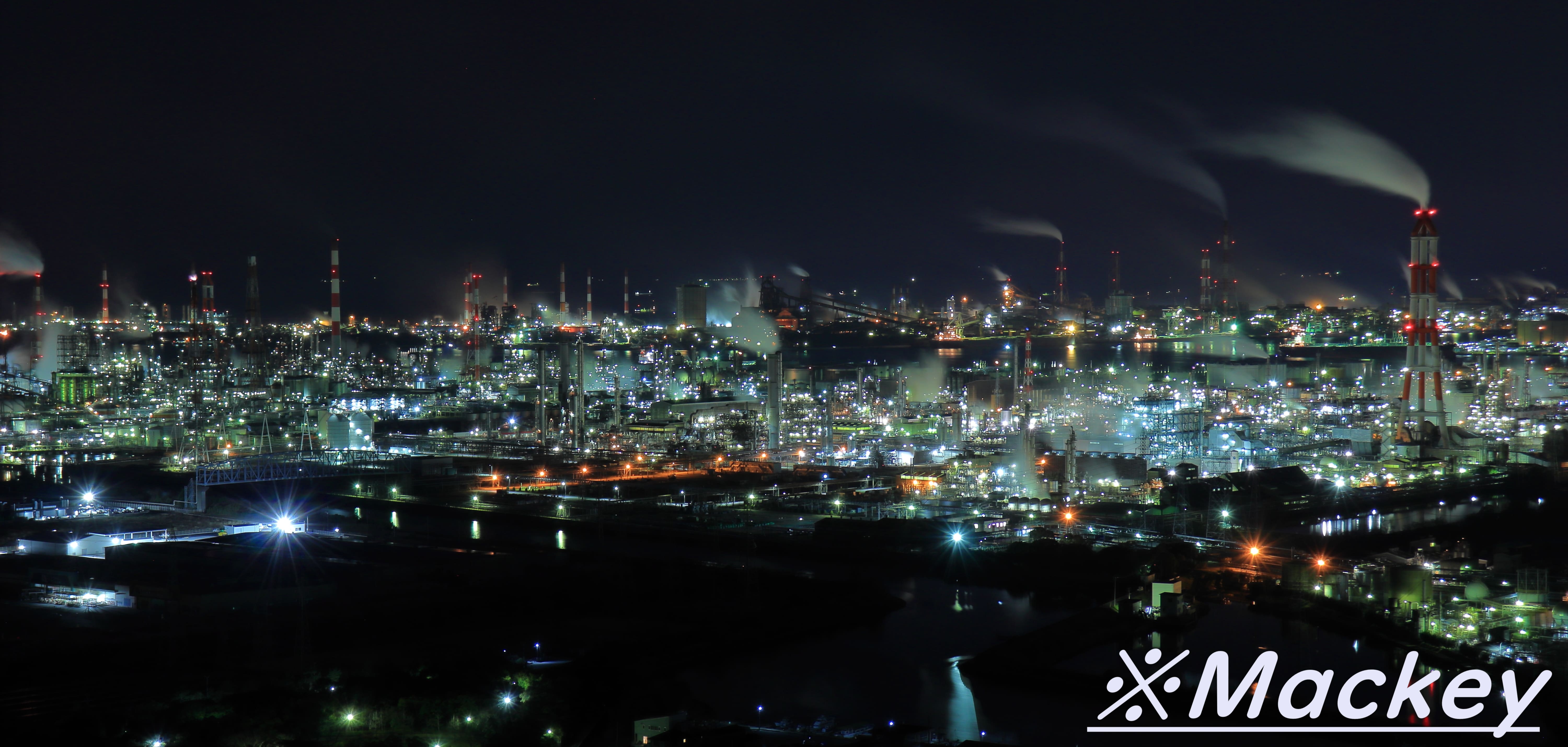 IMG_1105【水島工業地帯の夜景】