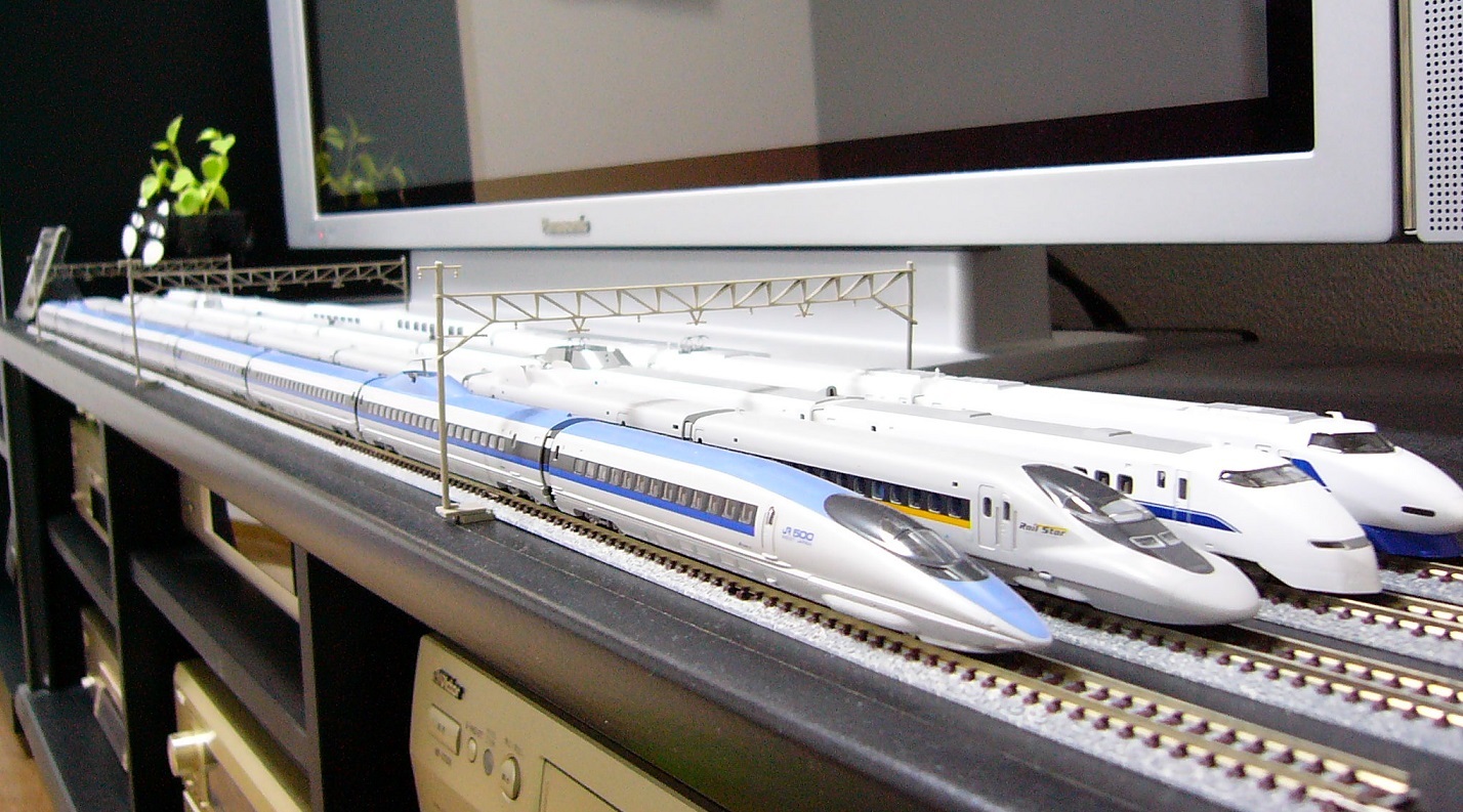 川崎駅 レイアウト製作日誌 tomix 500系新幹線旧製品の通電カプラー化 