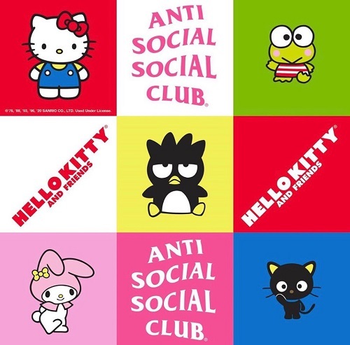 サンリオ × Anti Social Social Club コラボアイテム - ＊めろめろマイ