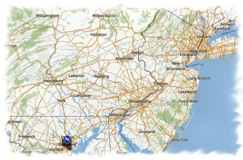 4c 600 location of Baltimore