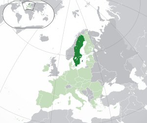 4d 300 Location of Sweden