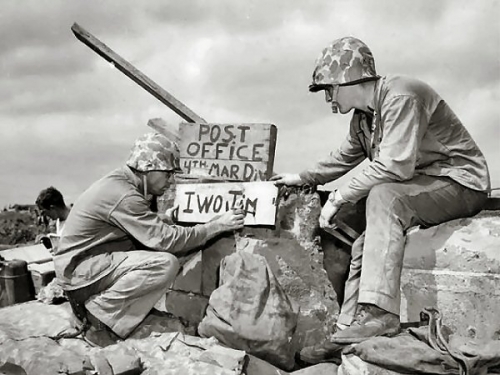 3b 600 Iwo Jima Post Office