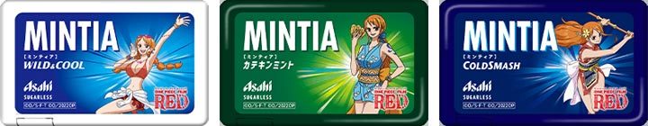 MINTIA × ONE PIECE 期間限定パッケージ　ナミ