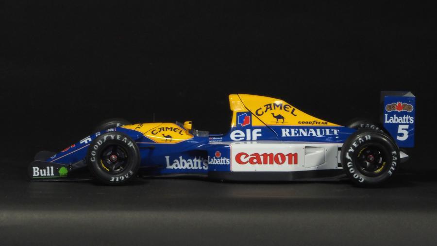 Williams FW14B (FUJIMI) 完成 | Formula1/20製作記