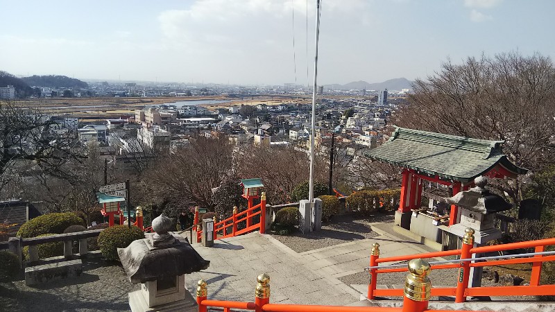 足利織姫神社景色202102
