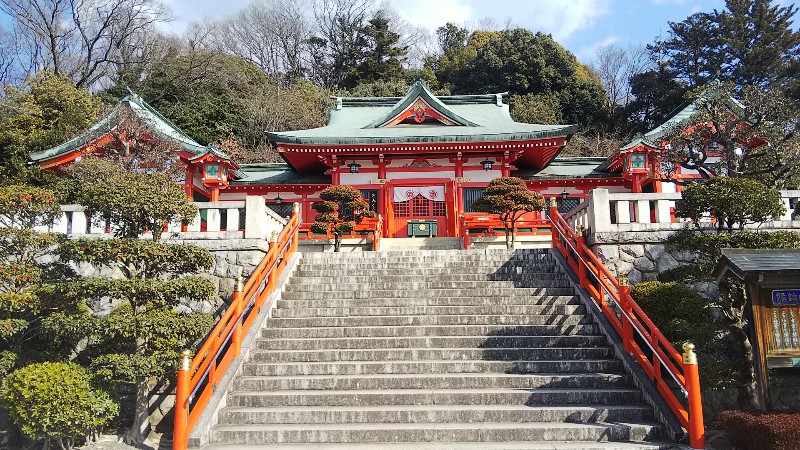 足利織姫神社社殿202102