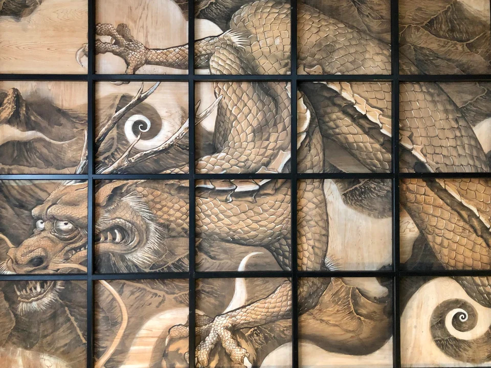 外国人「日本は私の心を盗んだ！」 「日本一周した時に目撃した神社の見事な天井画をご覧ください」 海外の反応1