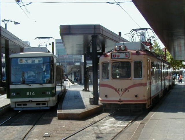 広島の路面電車980101