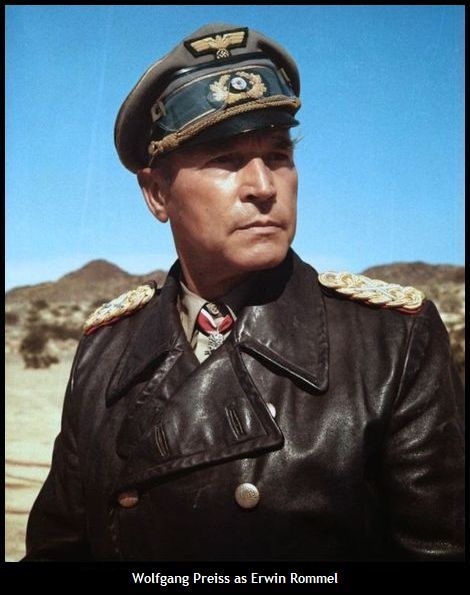 Wolfgang Preiss as Erwin Rommel
