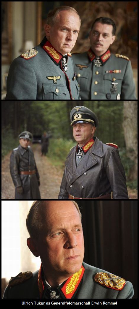 Ulrich Tukur as Generalfeldmarschall Erwin Rommel