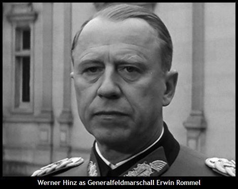 Werner Hinz as Generalfeldmarschall Erwin Rommel
