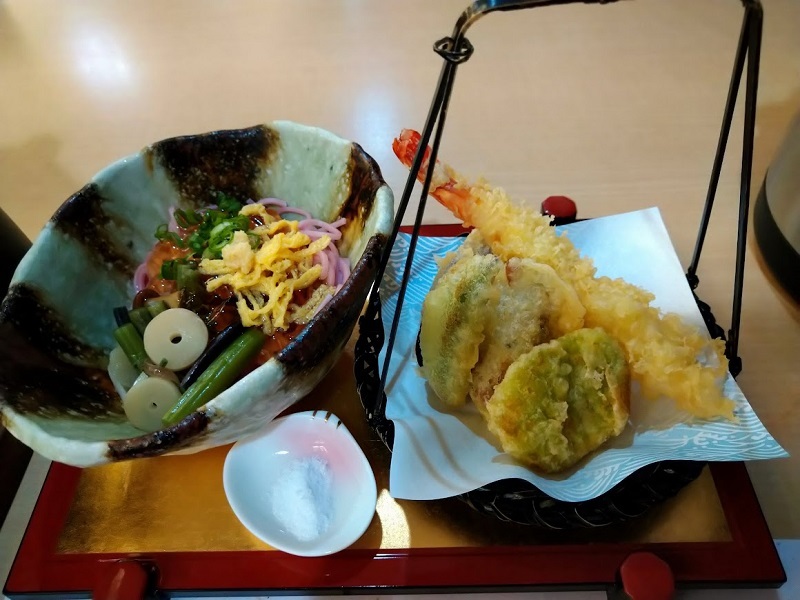夕食会席6揚物＆旬香麺