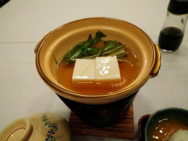朝食＿湯豆腐